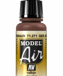 Ozzie Collectables Vallejo Model Air - German Red Brown 17 Ml