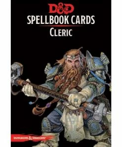 D&D Spellbook Cards Cleric Deck (149 Cards) Revised 2017 Edition Dungeons & Dragons