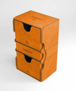 Ozzie Collectables Gamegenic Stronghold 200+ Convertible Orange Deck Box