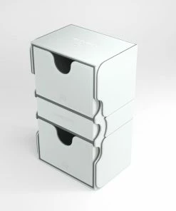 Ozzie Collectables Gamegenic Stronghold 200+ Convertible White Deck Box
