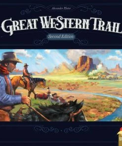 Ozzie Collectables All Board Games Great Western Trail New Edition