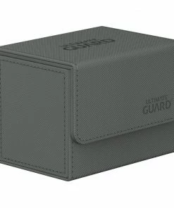 Ozzie Collectables All Board Games Ultimate Guard Sidewinder 80+ Xenoskin Monocolor Grey Deck Box