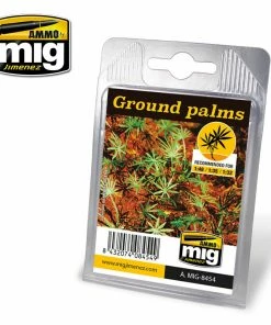 Ozzie Collectables Ammo By MIG Dioramas - Laser Cut Plants - Ground Palms
