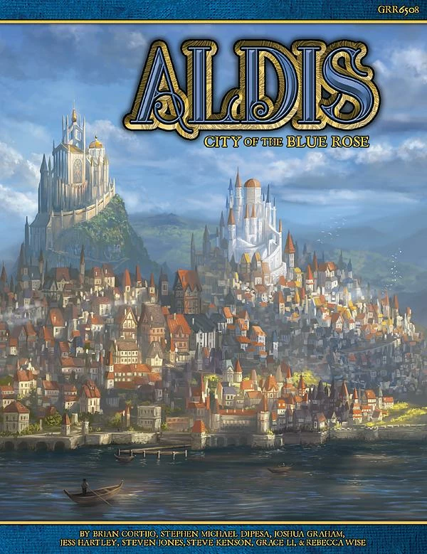 Ozzie Collectables Blue Rose RPG Aldis: City Of The Blue Rose All Board Games 1 Ozzie Collectables Blue Rose RPG Aldis: City Of The Blue Rose All Board Games