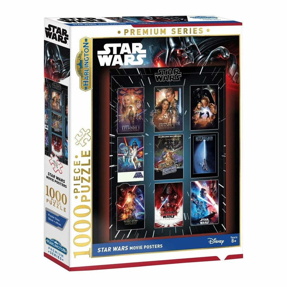 Ozzie Collectables Harlington Star Wars Classic Puzzle 1000pc 1 Ozzie Collectables Harlington Star Wars Classic Puzzle 1000pc