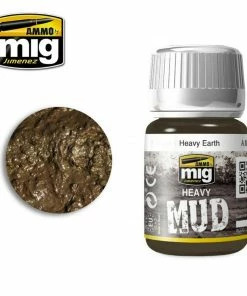 Ozzie Collectables All Board Games Ammo By MIG Enamel Textures Heavy Earth 35ml