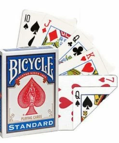 Ozzie Collectables Bicycle Double Face Case Playing Cards Black/Red Box