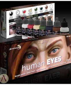 Ozzie Collectables All Board Games Scale 75 Scalecolor Human Eyes Paint Set