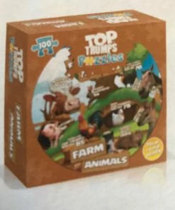 Ozzie Collectables Top Trumps Puzzle: Farm Animals All Board Games