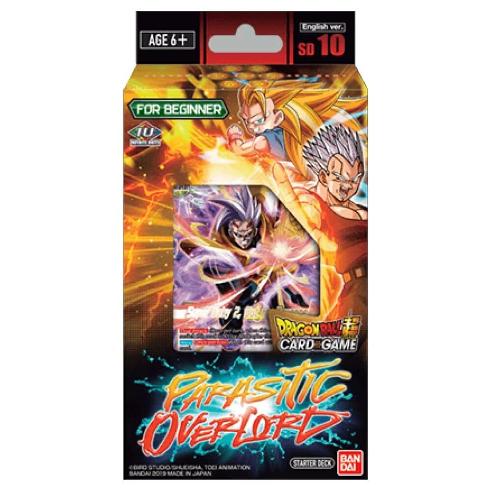Ozzie Collectables Dragon Ball Super Card Game Series 8 Starter DISPLAY 10 Malicious Machinations Parasitic Overlord 1 Ozzie Collectables Dragon Ball Super Card Game Series 8 Starter DISPLAY 10 Malicious Machinations Parasitic Overlord