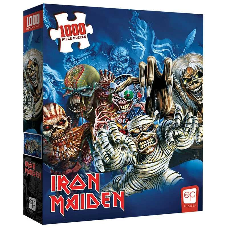 All Board Games Puzzle: Iron Maiden "The Faces Of Eddie" 1000pc 1 All Board Games Puzzle: Iron Maiden "The Faces Of Eddie" 1000pc