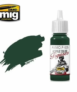 Ozzie Collectables Ammo By MIG Figures Paints Italian Green Camo 17ml All Board Games
