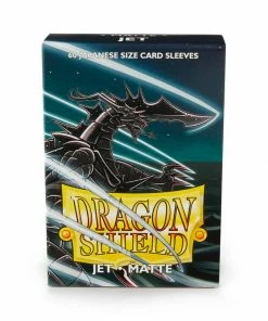 Ozzie Collectables Sleeves - Dragon Shield Japanese - Box 60 - Jet Matte All Board Games