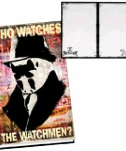 NECA Stationary Watchmen - Journal Rorschach Pop Art