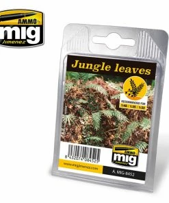 Ozzie Collectables Ammo By MIG Dioramas - Laser Cut Plants - Jungle Leaves