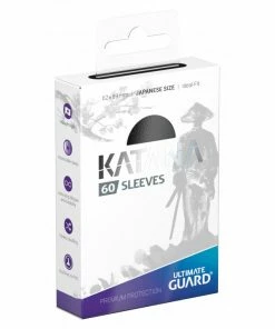 Ozzie Collectables All Board Games Ultimate Guard Katana Japanese Size Sleeves Black (60)