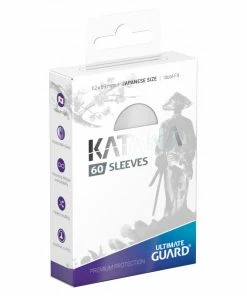 Ozzie Collectables All Board Games Ultimate Guard Katana Japanese Size Sleeves White (60)