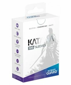 Ozzie Collectables Ultimate Guard Katana Standard Size Sleeves White (100)