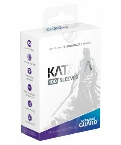 Ozzie Collectables Ultimate Guard Katana Standard Size Sleeves Transparent (100)