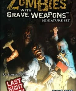 Ozzie Collectables Last Night On Earth Zombies Grave Weapons Miniature Set All Board Games