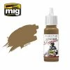 Ozzie Collectables Ammo By MIG Figures Paints Light Brown 17ml All Board Games