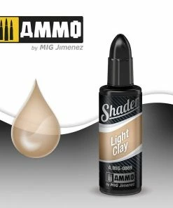 Ozzie Collectables Ammo By MIG Shader Light Clay 10ml All Board Games
