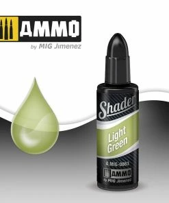 Ozzie Collectables Ammo By MIG Shader Light Green 10ml