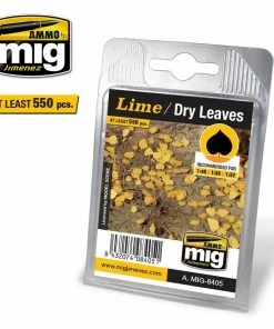 Ozzie Collectables Ammo By MIG Dioramas - Leaves - Lime - Dry Leaves All Board Games