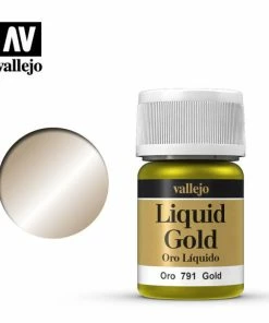 Ozzie Collectables All Board Games Vallejo Model Colour - Metallic Liquid Gold (Alcohol Base) 35 Ml