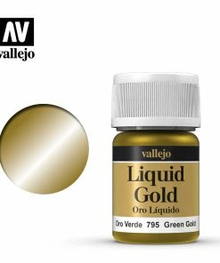 Ozzie Collectables Vallejo Model Colour - Metallic Liquid Green Gold (Alcohol Base) 35 Ml All Board Games