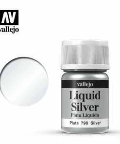 Ozzie Collectables Vallejo Model Colour - Metallic Liquid Silver (Alcohol Base) 35 Ml All Board Games