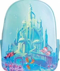 Loungefly The Little Mermaid (1989) - Castle Snap Flap US Exclusive Mini Backpack Bags & Wallets