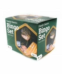 Ozzie Collectables All Board Games LPG Bingo Set - 18 Cm Wheel