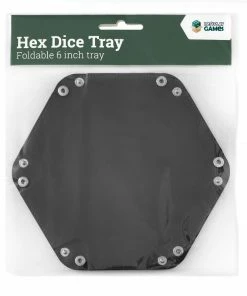 Ozzie Collectables LPG Hex Dice Tray 6" Black