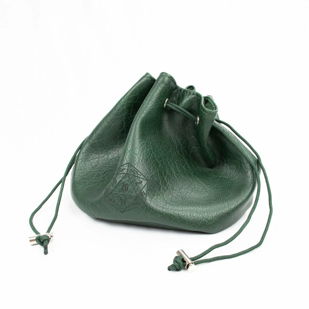 Ozzie Collectables Bags & Wallets LPG Multipocket Dice Bag Leather - Green 1 Ozzie Collectables Bags & Wallets LPG Multipocket Dice Bag Leather - Green