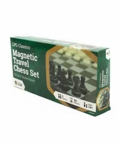 Ozzie Collectables LPG Plastic Magnetic Travel Chess Set - 20 Cm Foldable Board All Board Games