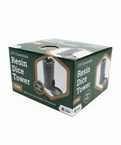 Ozzie Collectables LPG Resin Dice Tower - Grey