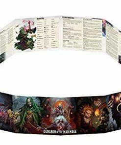 D&D Waterdeep Dungeon Of The Mad Mage DM Screen