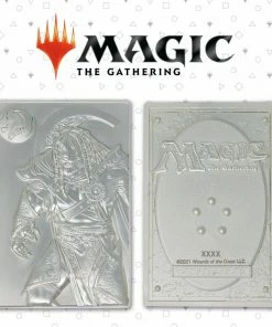 Ozzie Collectables Magic The Gathering Limited Edition Silver Plated Ajani Goldmane Metal Collectible All Board Games