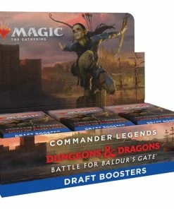 Magic The Gathering Commander Legends Battle For Baldurs Gate Draft Boosters (24 Boosters Per Display)