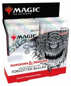 Wizards Of The Coast Magic The Gathering D&D Dungeons & Dragons Adventures In The Forgotten Realms Collector Boosters (12 Boosters Per Display) All Board Games