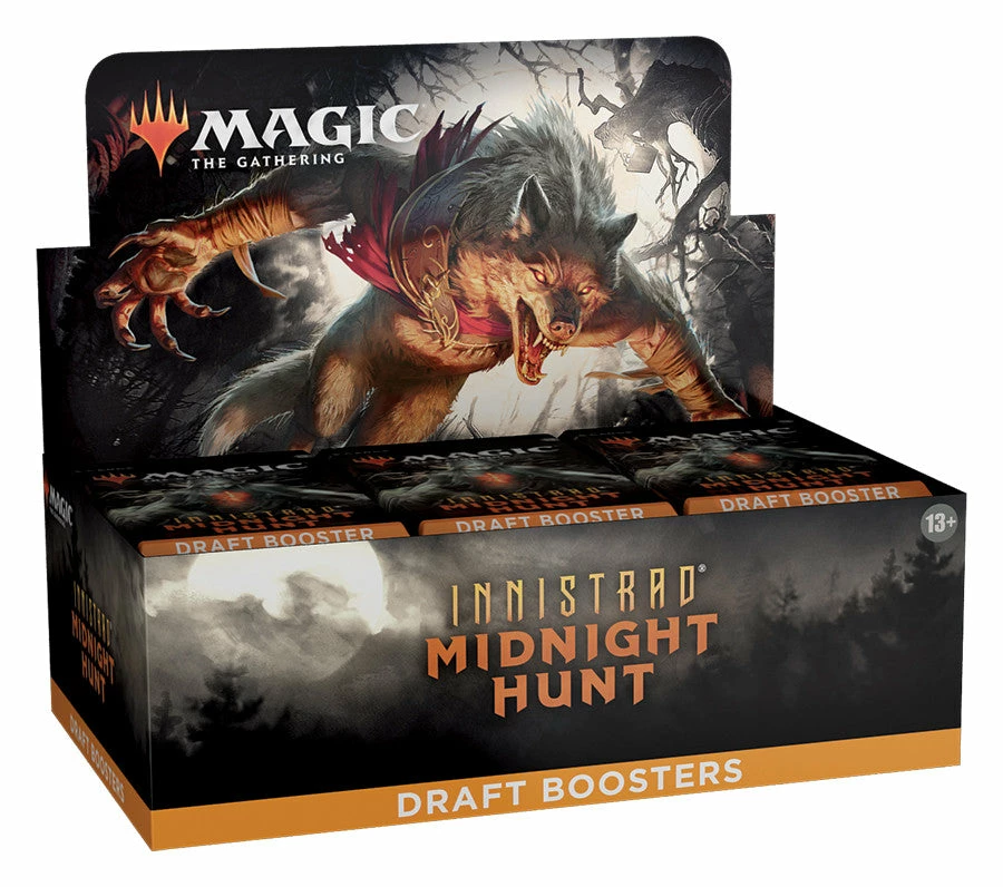 Magic The Gathering Innistrad Midnight Hunt Draft Boosters (36 Boosters Per Display) 1 Magic The Gathering Innistrad Midnight Hunt Draft Boosters (36 Boosters Per Display)