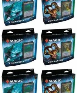 Wizards Of The Coast Magic The Gathering Kaldheim Commander Decks (6 Decks Per Display) All Board Games
