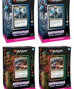 Wizards Of The Coast Magic The Gathering Kamigawa Neon Dynasty Commander Decks (4 Decks Per Display)