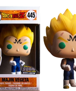 Funko Dragon Ball Z - Majin Vegeta Over9000.com Exclusive Stickered Pop! Vinyl