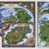 Dungeons & Dragons D&D The Wild Beyond The Witchlight Map Set