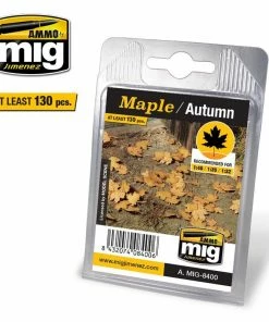Ozzie Collectables All Board Games Ammo By MIG Dioramas - Leaves - Maple - Autumn