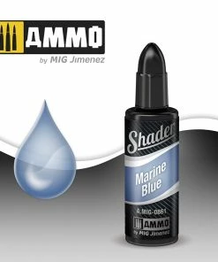 Ozzie Collectables Ammo By MIG Shader Marine Blue 10ml All Board Games