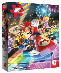 Ozzie Collectables Puzzle: Mario Kart "Rainbow Road" 1000pc All Board Games