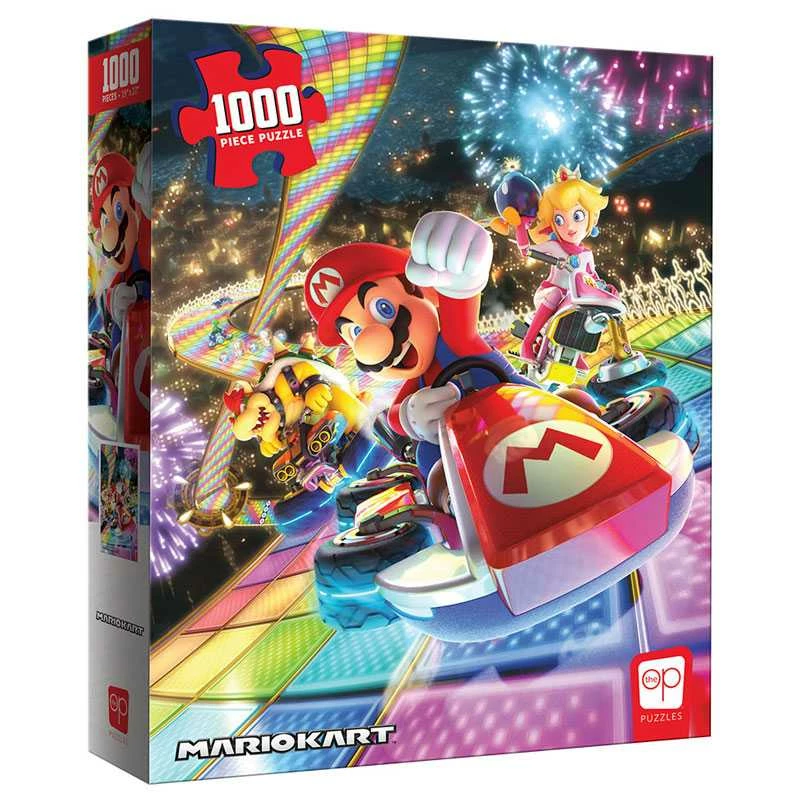 Ozzie Collectables Puzzle: Mario Kart "Rainbow Road" 1000pc All Board Games 1 Ozzie Collectables Puzzle: Mario Kart "Rainbow Road" 1000pc All Board Games